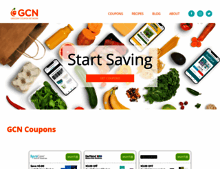 grocerycouponnetwork.com screenshot