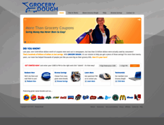 grocerydough.com screenshot