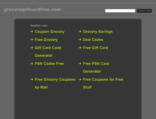 grocerygiftcardfree.com screenshot