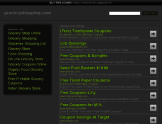 groceryshopping.com screenshot