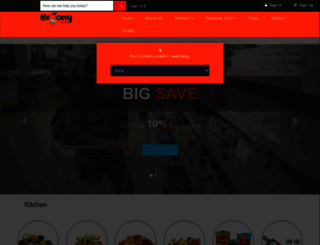 groceryworld.in screenshot
