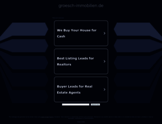 groesch-immobilien.de screenshot