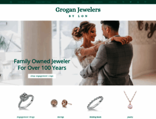 groganjewelers.com screenshot
