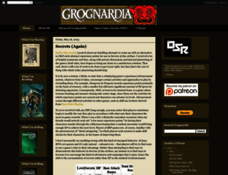 grognardia.blogspot.com screenshot