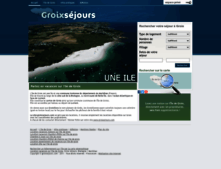 groixsejours.com screenshot