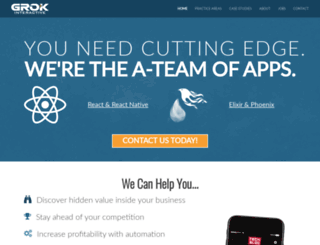 grok-interactive.com screenshot