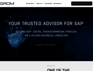 grom.com screenshot