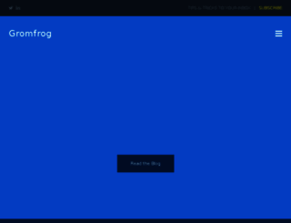 gromfrog.com screenshot