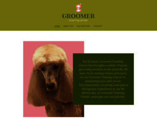 groomertrainingcenter.com screenshot
