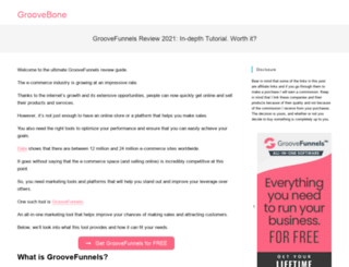 groovebone.org screenshot