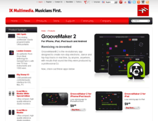groovemaker.com screenshot