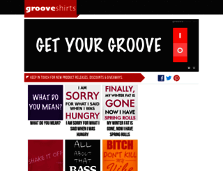 grooveshirts.com screenshot