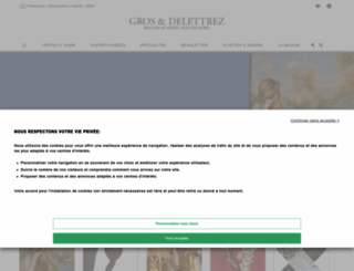 gros-delettrez.com screenshot