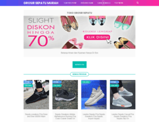 grosir-sepatu.com screenshot