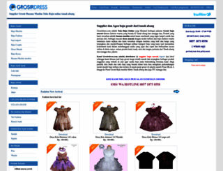 grosirdress.com screenshot