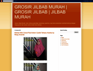 grosirjilbab-murah.blogspot.com screenshot