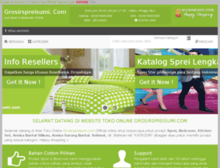 grosirspreisumi.com screenshot