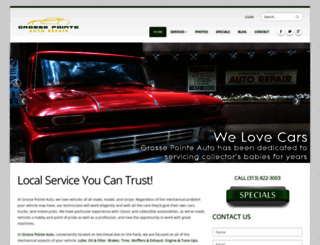 grossepointeauto.com screenshot