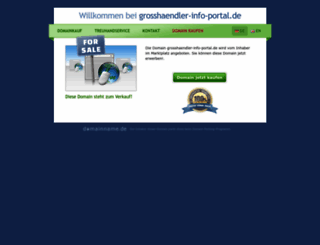 grosshaendler-info-portal.de screenshot
