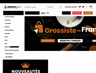 grossiste-de-france.fr screenshot