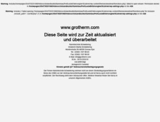 grotherm.com screenshot