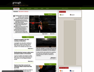 grough.co.uk screenshot