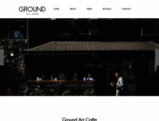 groundartcaffe.co.za screenshot