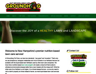 groundhogturfcare.com screenshot
