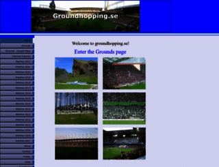 groundhopping.se screenshot