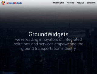 groundwidgets.com screenshot