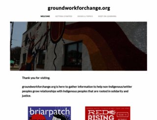 groundworkforchange.org screenshot