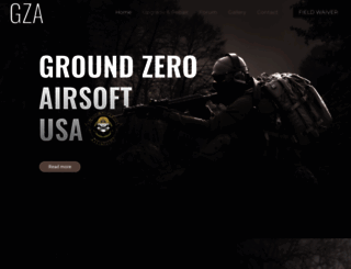groundzeroairsoftusa.com screenshot