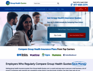 group-health-quotes.com screenshot
