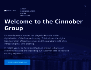 group.cinnober.com screenshot