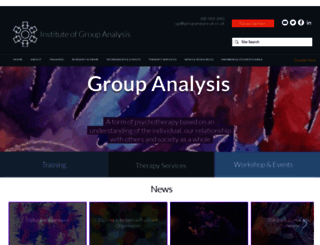 groupanalysis.org screenshot
