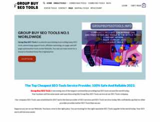 groupbuyseotools.info screenshot