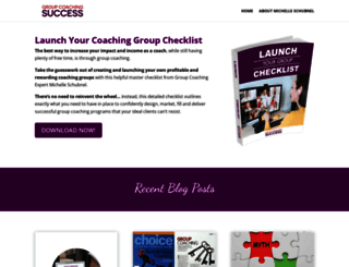 groupcoachingsuccess.com screenshot
