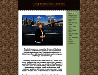 groupdestinations.com screenshot