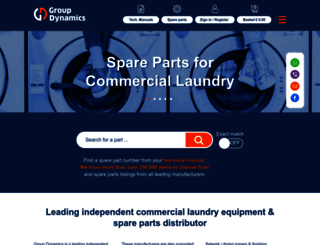 groupdynamics-laundry.com screenshot