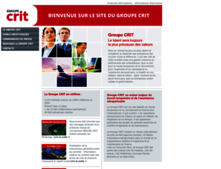 groupe-crit.com screenshot
