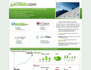 groupe-durable.com screenshot