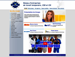 groupe-europa.com screenshot