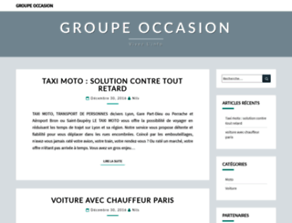 groupe-occasion.fr screenshot