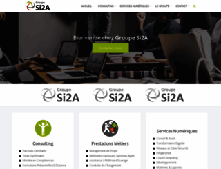 groupe-si2a.com screenshot