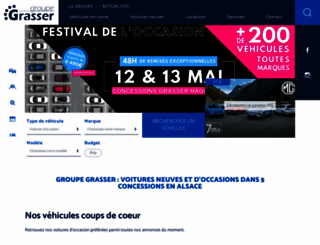 groupegrasser.fr screenshot