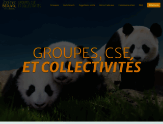 groupes.zoobeauval.com screenshot