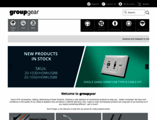 groupgear.co.uk screenshot