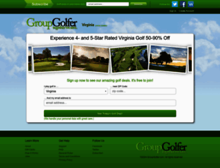 groupgolfer.com screenshot