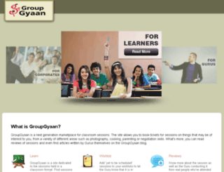 groupgyaan.com screenshot