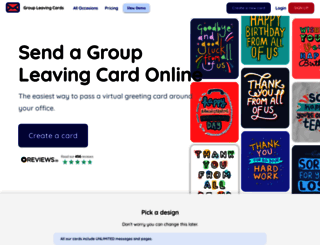 groupleavingcards.com screenshot